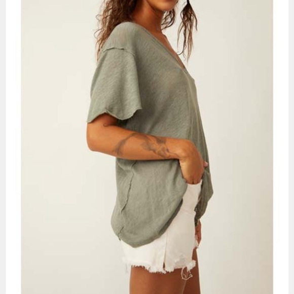 FP All I Need Tee - Olive Green - Picture 2 of 3